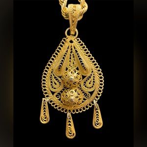 Portuguese Filigree Necklace